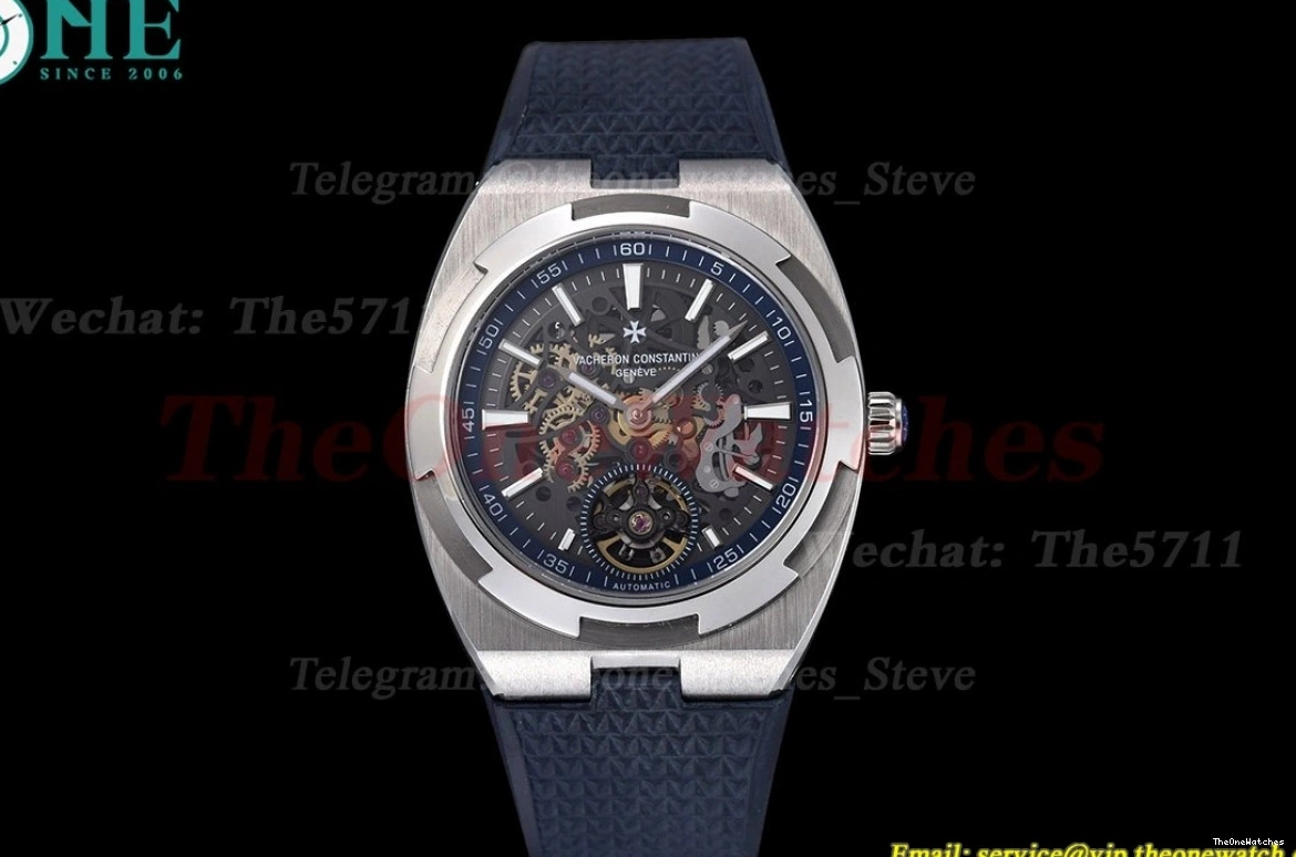 SS Overseas 6000V 41mm Skeleton Dial GDF RU A7500 0215